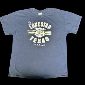 Navy Dallas Texas T-Shirt